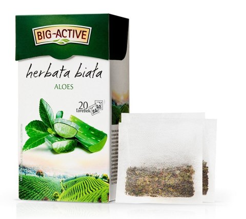 BIG-ACTIVE Herbata biała z Aloesem 20tb