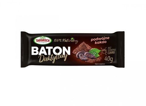 Baton daktylowy podwójne kakao TARGROCH 40 g
