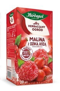 HERBAPOL Herbaciany Ogród - Malina z dziką różą 20tb