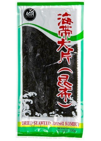 KOMBU - Glony algi - suszone wodorosty 100 g Asia Kitchen