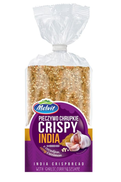 MELVIT Crispy INDIA czosnek, curry, sezam 130 g