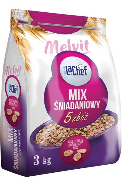 Mix śniadaniowy 5 zbóż MELVIT LA CHEF 3kg