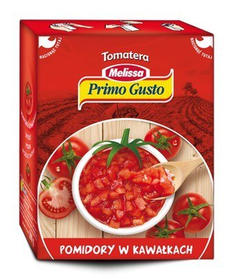 Pomidory w kawałkach Primo Gusto 390g