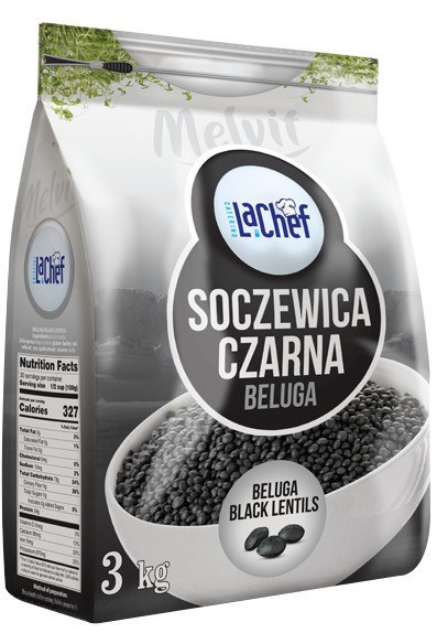 Soczewica czarna MELVIT LA CHEF 3kg
