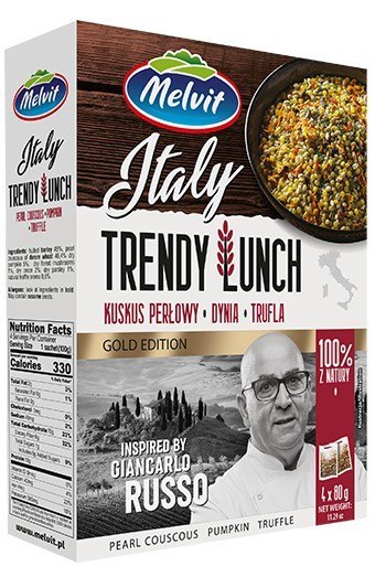 Trendy Lunch Italy: Kuskus perłowy, dynia, trufla 4 x 80 g