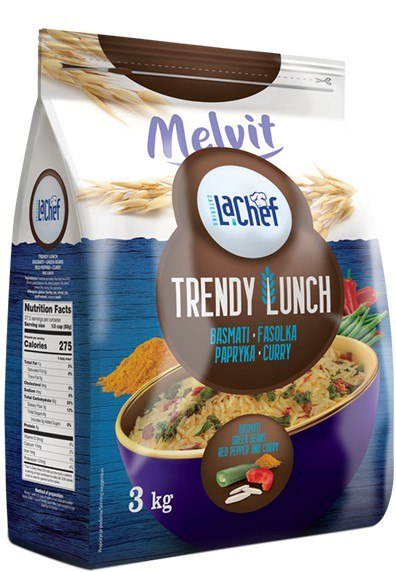 Trendy Lunch basmati, fasolka, curry MELVIT LA CHEF 3 kg
