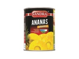 ANANAS PLASTRY 565g SANDRA