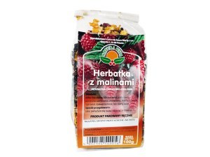 HERBATKA Z MALINAMI 100g NATURA WITA