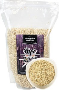 Ryż Brązowy Naturalny 1kg SWOJSKA PIWNICZKA