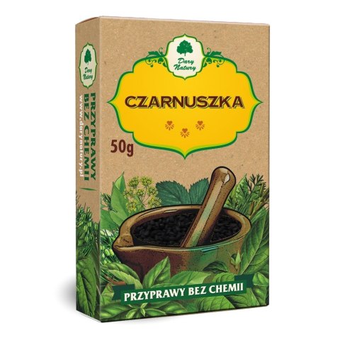 CZARNUSZKA BEZGLUTENOWA 50 g - DARY NATURY