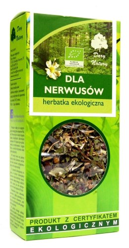 HERBATKA DLA NERWUSÓW BIO 50 g - DARY NATURY