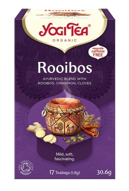 HERBATKA ROOIBOS Z CYNAMONEM I GOŹDZIKAMI BIO (17 x 1,8 g) 30,6 g - YOGI TEA