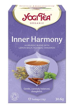 HERBATKA WEWNĘTRZNA HARMONIA (INNER HARMONY) BIO (17 x 1,8 g) 30,6 g - YOGI TEA