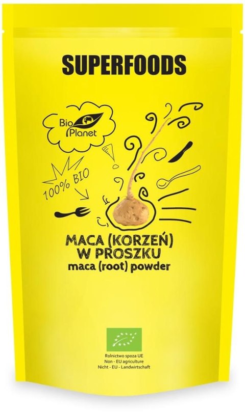 MACA (KORZEŃ) W PROSZKU BIO 150 g - BIO PLANET