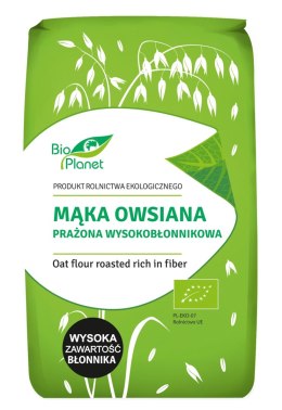 MĄKA OWSIANA PRAŻONA WYSOKOBŁONNIKOWA BIO 400 g - BIO PLANET