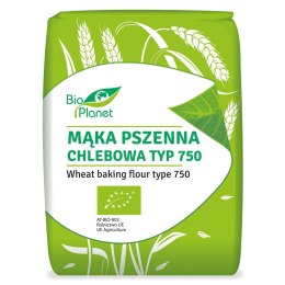 MĄKA PSZENNA CHLEBOWA TYP 750 BIO 1 kg - BIO PLANET