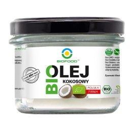 OLEJ KOKOSOWY BEZWONNY BIO 180 ml - BIO FOOD