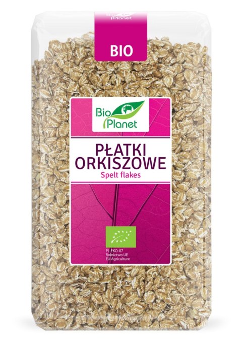 PŁATKI ORKISZOWE BIO 600 g - BIO PLANET