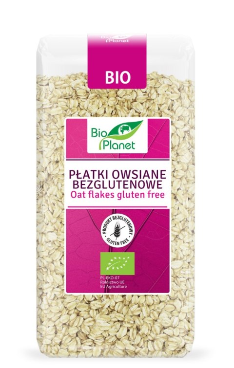 PŁATKI OWSIANE BEZGLUTENOWE BIO 300 g - BIO PLANET