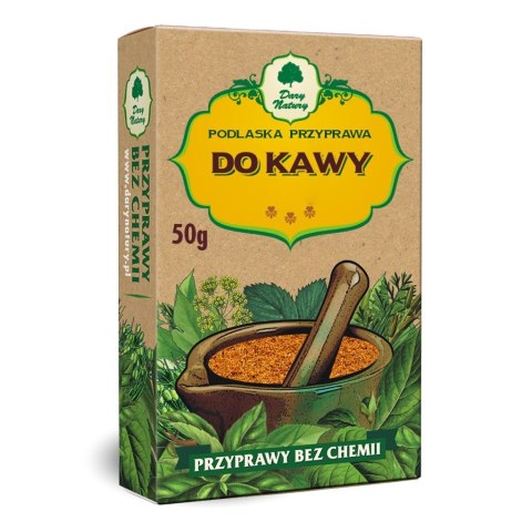 PODLASKA PRZYPRAWA DO KAWY BEZGLUTENOWA 50 g - DARY NATURY