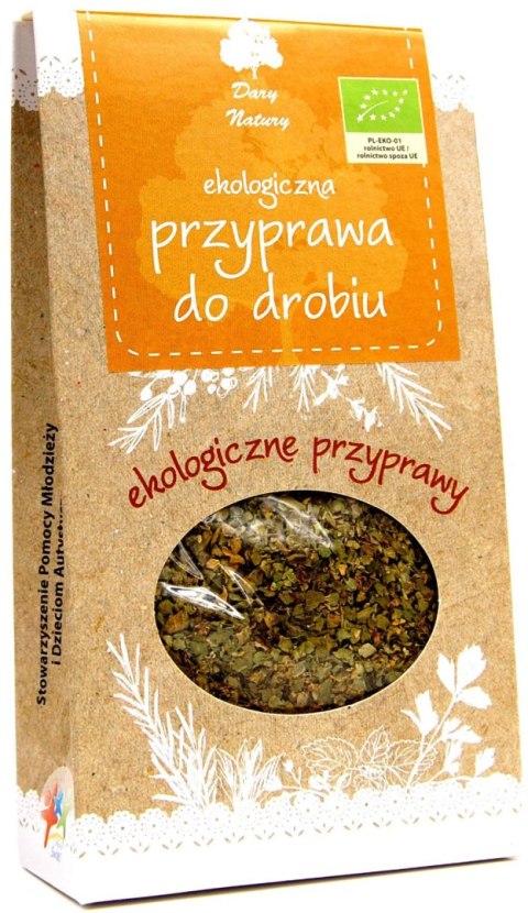 PRZYPRAWA DO DROBIU BIO 30 g - DARY NATURY