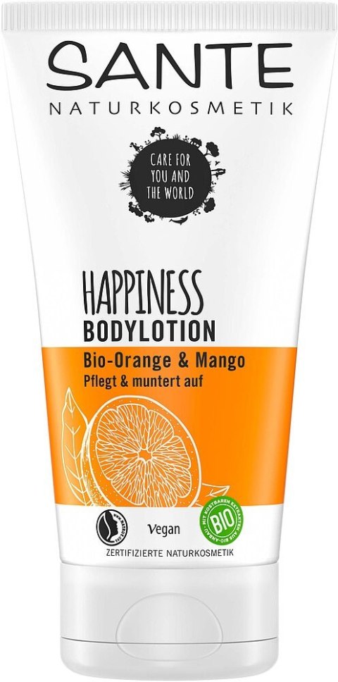 BALSAM DO CIAŁA ORZEŹWIAJĄCO - REGENERUJĄCY POMARAŃCZA I MANGO ECO 150 ml - SANTE