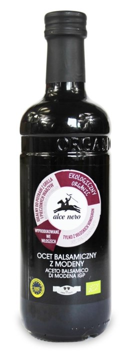 OCET BALSAMICZNY Z MODENY FILTROWANY BIO 500 ml - ALCE NERO