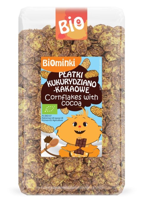 PŁATKI KUKURYDZIANO-KAKAOWE BIO 300 g - BIOMINKI