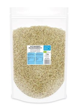 RYŻ BASMATI PEŁNOZIARNISTY BIO 5 kg - HORECA