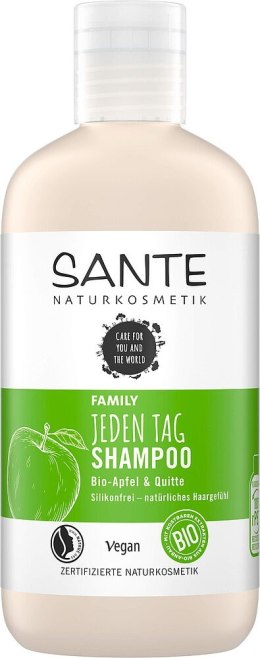 SZAMPON DO CODZIENNEJ PIELĘGNACJI WŁOSÓW JABŁKO I PIGWA ECO 250 ml - SANTE