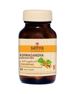 ASHWAGANDHA EKSTRAKT (450 mg) 60 KAPSUŁEK - SATTVA (FOODS)