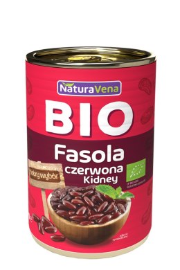 FASOLA CZERWONA KIDNEY W ZALEWIE BIO 400 g - NATURAVENA