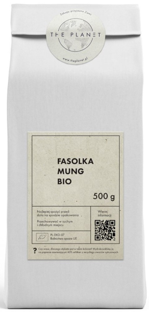 FASOLKA MUNG BIO 500 g - THE PLANET