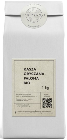 KASZA GRYCZANA PALONA BIO 1 kg - THE PLANET