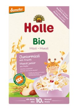 KASZKA MUSLI JUNIOR Z OWOCAMI OD 10 MIESIĄCA DEMETER BIO 250 g - HOLLE