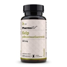 KELP PÓŁNOCNOATLANTYCKI BEZGLUTENOWY (260 mg) 120 KAPSUŁEK - PHARMOVIT (CLASSIC)