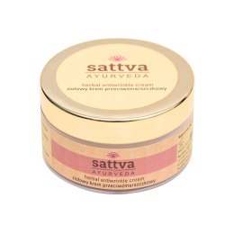 KREM DO TWARZY ZIOŁOWY PRZECIWZMARSZCZKOWY 50 g - SATTVA (AYURVEDA)