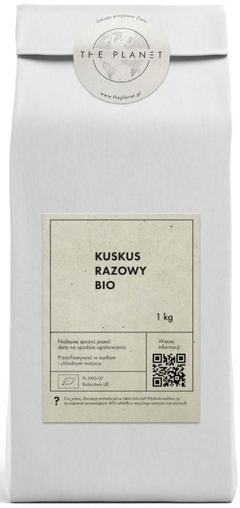 KUSKUS RAZOWY BIO 1 kg - THE PLANET