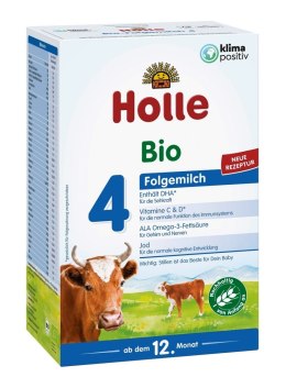 MLEKO KROWIE 4 OD 1 ROKU ŻYCIA BIO 600 g - HOLLE