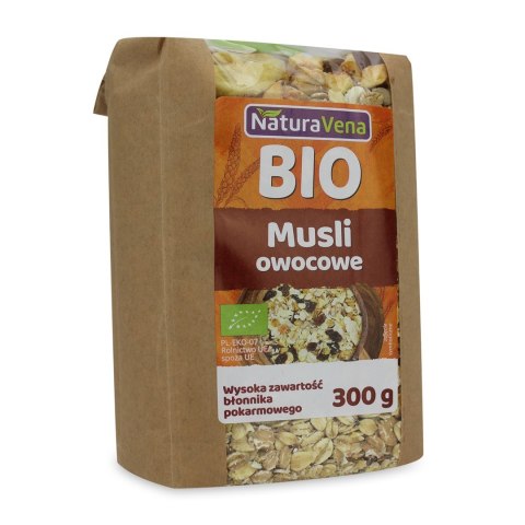 MUSLI OWOCOWE BIO 300 g - NATURAVENA