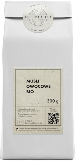 MUSLI OWOCOWE BIO 300 g - THE PLANET