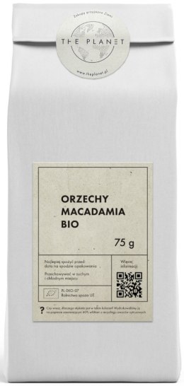 ORZECHY MACADAMIA BIO 75 g - THE PLANET