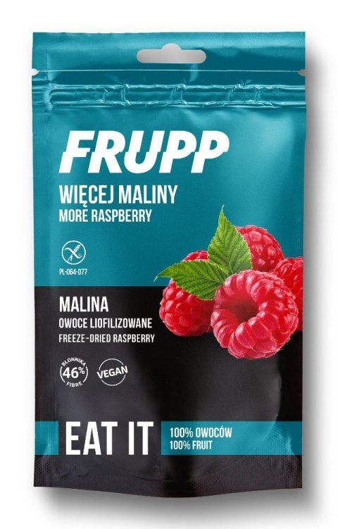 OWOCE LIOFILIZOWANE MALINA BEZGLUTENOWE 15 g - CELIKO (FRUPP)