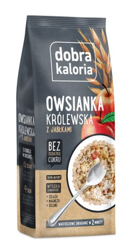 OWSIANKA KRÓLEWSKA Z JABŁKAMI BEZ DODATKU CUKRÓW 320 g - DOBRA KALORIA