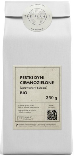 PESTKI DYNI CIEMNOZIELONE (UPRAWIANE W EUROPIE) BIO 350 g - THE PLANET