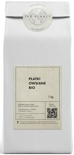 PŁATKI OWSIANE BIO 1 kg - THE PLANET