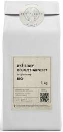 RYŻ BIAŁY DŁUGOZIARNISTY BEZGLUTENOWY BIO 1 kg - THE PLANET