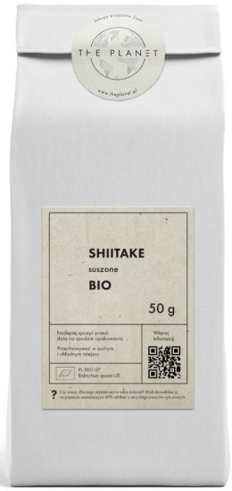 SHIITAKE (GRZYBY SUSZONE) BIO 50 g - THE PLANET