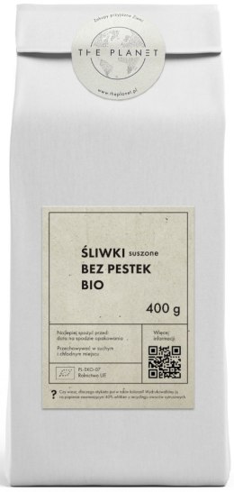 ŚLIWKI BEZ PESTEK SUSZONE BIO 400 g - THE PLANET