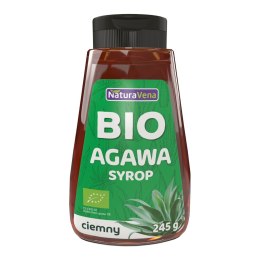 SYROP Z AGAWY CIEMNY BIO 245 g - NATURAVENA